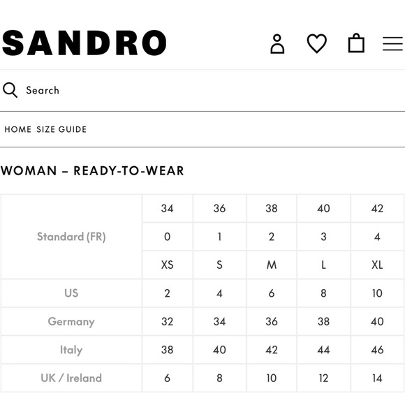 SANDRO Trinidad Floral Wrap Front High Low Asymmetrical Dress Ecru & Red Size 34 - Picture 12 of 13